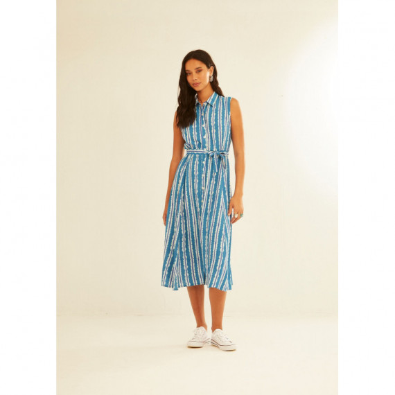 Vestidos Vestido XANTIK Camisero Marine