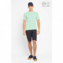 Camisetas Hombre Camiseta LOREAK MENDIAN Arraun M White Green