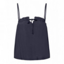 Camisas y Tops Top ICHI Marrakech Tirantes Total Eclipse