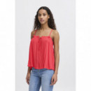 Camisas y Tops Top ICHI Marrakech Tirantes Geranium