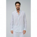 Camisa Manga Corta Camisa SALSA JEANS Rayas Light Green