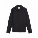 LYLE AND SCOTT - PEPPERLINE Chaquetas Hombre Chaqueta Lyle & Scott Diagonal Interlock Lacquer
