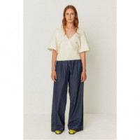 camisetas mujer Camiseta SKFK Tala GOTS Crema