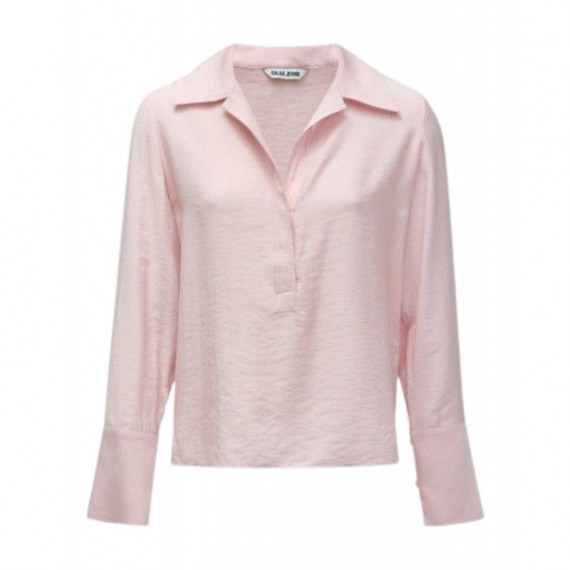 Blusas y Camisas Camisa SALSA JEANS Half Placket Rosa
