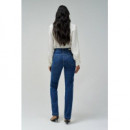 Vaqueros Mujer Pantalones SALSA JEANS Chinos Secret Push In Straight