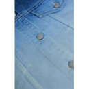 Chaquetas Mujer Chaqueta SALSA JEANS Vaquera Cropped Degradado