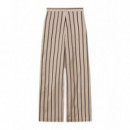 Pantalones Mujer Pantalones YERSE Brisa Wide Leg Crudo