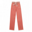 Vaqueros Mujer Pantalones LA PETITE ÉTOILE Marisol Rosa