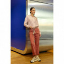 Vaqueros Mujer Pantalones LA PETITE ÉTOILE Marisol Rosa