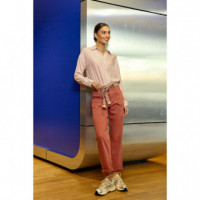 Vaqueros Mujer Pantalones LA PETITE ÉTOILE Marisol Rosa