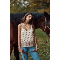 Camisetas Mujer Top LA PETITE ÉTOILE Dalia Floral