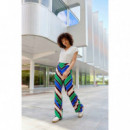 Pantalones Mujer Pantalones LA PETITE ÉTOILE Polette Rayas