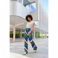 Pantalones Mujer Pantalones LA PETITE ÉTOILE Polette Rayas