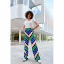 Pantalones Mujer Pantalones LA PETITE ÉTOILE Polette Rayas