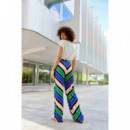 Pantalones Mujer Pantalones LA PETITE ÉTOILE Polette Rayas