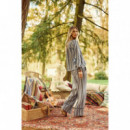 Pantalones Mujer Pantalones LA PETITE ÉTOILE Paha Rayas