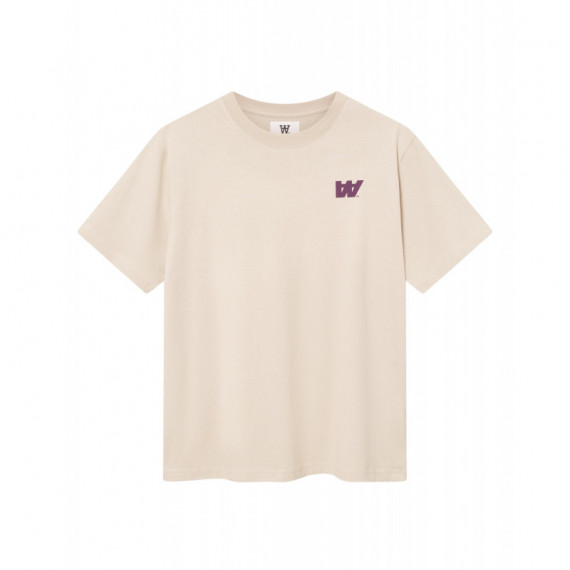 Camisetas Hombre Camiseta Double a By WOOD WOOD Asa Neo Silver Grey