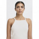 Camisas y Tops Top ICHI Oreta Cloud Dancer