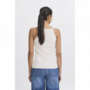 Camisas y Tops Top ICHI Oreta Cloud Dancer