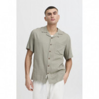 Camisas Camisa !SOLID Pablo Vetiver