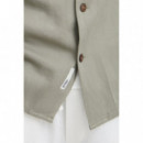 Camisas Camisa !SOLID Pablo Vetiver