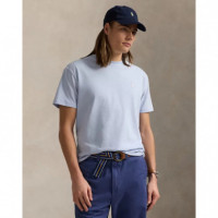Camisetas Hombre Camiseta POLO RALPH LAUREN Slim Fit Cornflower Blue