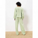Pantalones Pantalón FRNCH Ismery Citron Vert