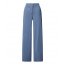 Pantalones ICHI Kate Wide Blue Pinstripe