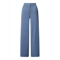 Pantalones ICHI Kate Wide Blue Pinstripe