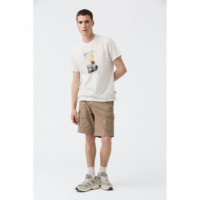 Pantalones Short Cargo TIFFOSI Beige