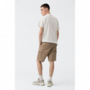 Pantalones Short Cargo TIFFOSI Beige