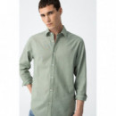 Camisas Camisa TIFFOSI Porter Verde Pistacho
