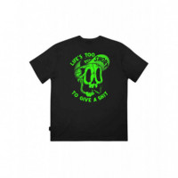 Camisetas Hombre Camiseta THE DUDES Too Short Smokes Neon