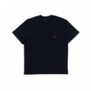 Camisetas Hombre Camiseta DEUS EX MACHINA Terrace Pocket Black