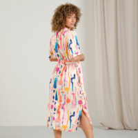 Vestidos Vestido DEDICATED Kallvik Summer Abstract