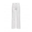 JACQUELINE DE YONG Vaqueros Mujer Vaqueros Jdy Felina Cintura Alta Wide Leg White Denim