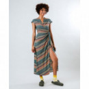 Vestidos Vestido BRAVA FABRICS Kimono Calella Azul Marino