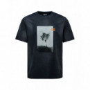 Camisetas Hombre Camiseta SALSA JEANS Estampado Fotografía