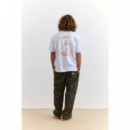 Camisetas Hombre Camiseta BIRDEN Oversize Hotel D'été