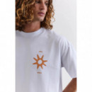 Camisetas Hombre Camiseta BIRDEN Oversize Hotel D'été