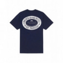 Camisetas Hombre Camiseta BIRDEN Grand Hotel Navy