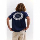 Camisetas Hombre Camiseta BIRDEN Grand Hotel Navy