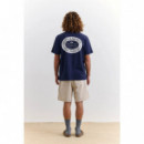 Camisetas Hombre Camiseta BIRDEN Grand Hotel Navy