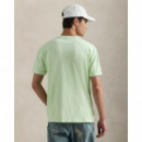 Camisetas Hombre Camiseta POLO RALPH LAUREN Slim Tinte Mineral Hoja