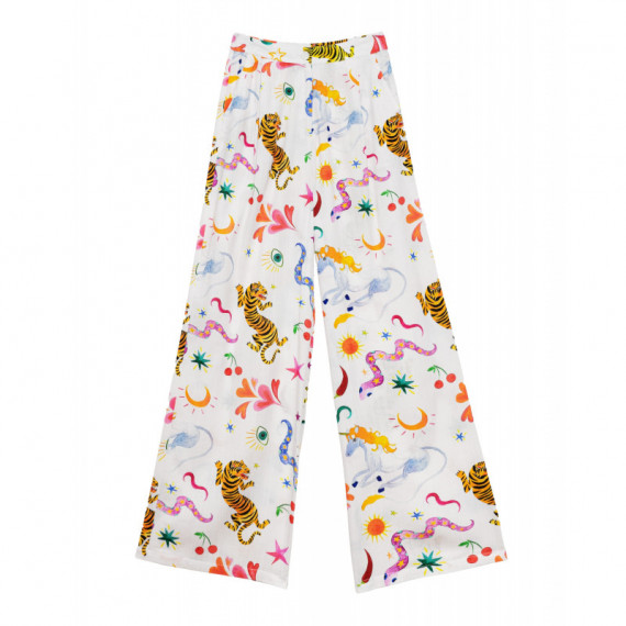 Pantalones Mujer Pantalones LA PETITE ÉTOILE Pauline Tigres