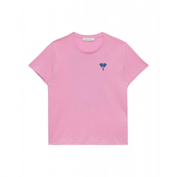 Camisetas Mujer Camiseta LA PETITE ÉTOILE Tock Rosa