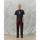 Camisetas Hombre Camiseta LIBERTINE LIBERTINE Beat Corkscrew Charcoal