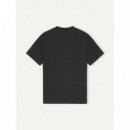 Camisetas Hombre Camiseta LIBERTINE LIBERTINE Beat Corkscrew Charcoal