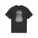 Camisetas Hombre Camiseta LIBERTINE LIBERTINE Beat Ivy Charcoal