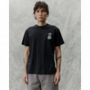 Camisetas Hombre Camiseta LIBERTINE LIBERTINE Beat Ivy Charcoal